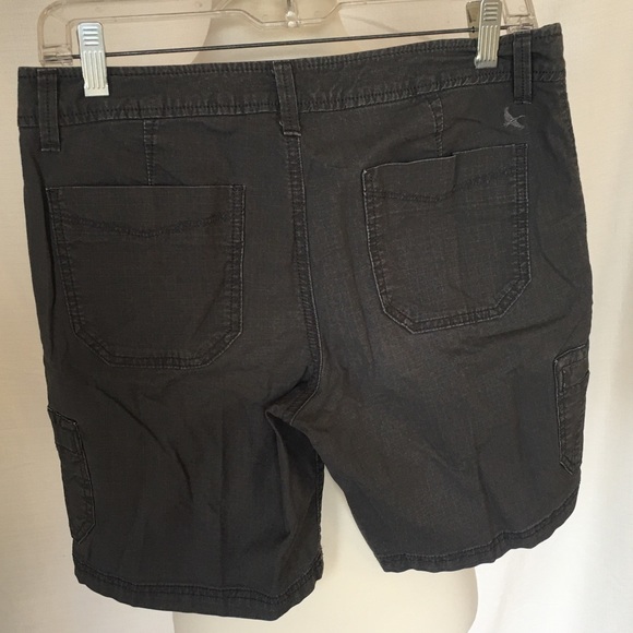 Eddie Bauer - dark gray shorts, slightly curvy - size 2 - Picture 2 of 6